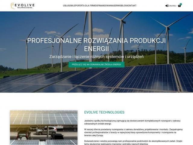 EVOLIVE TECHNOLOGIES SPÓŁKA Z OGRANICZONĄ ODPOWIEDZIALNOŚCIĄ